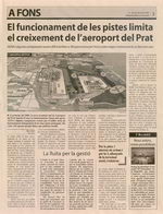 Article sobre les pistes segregades publicat al DOSSIER ECONÒMIC DE CATALUNYA (14 de juliol de 2007)